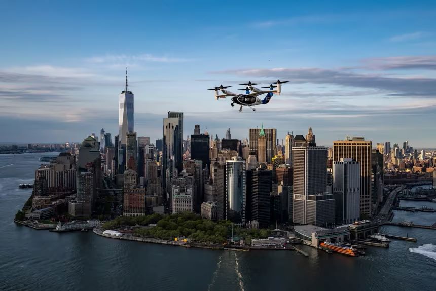 Flying taxis and first flights between Manhattan and JFK