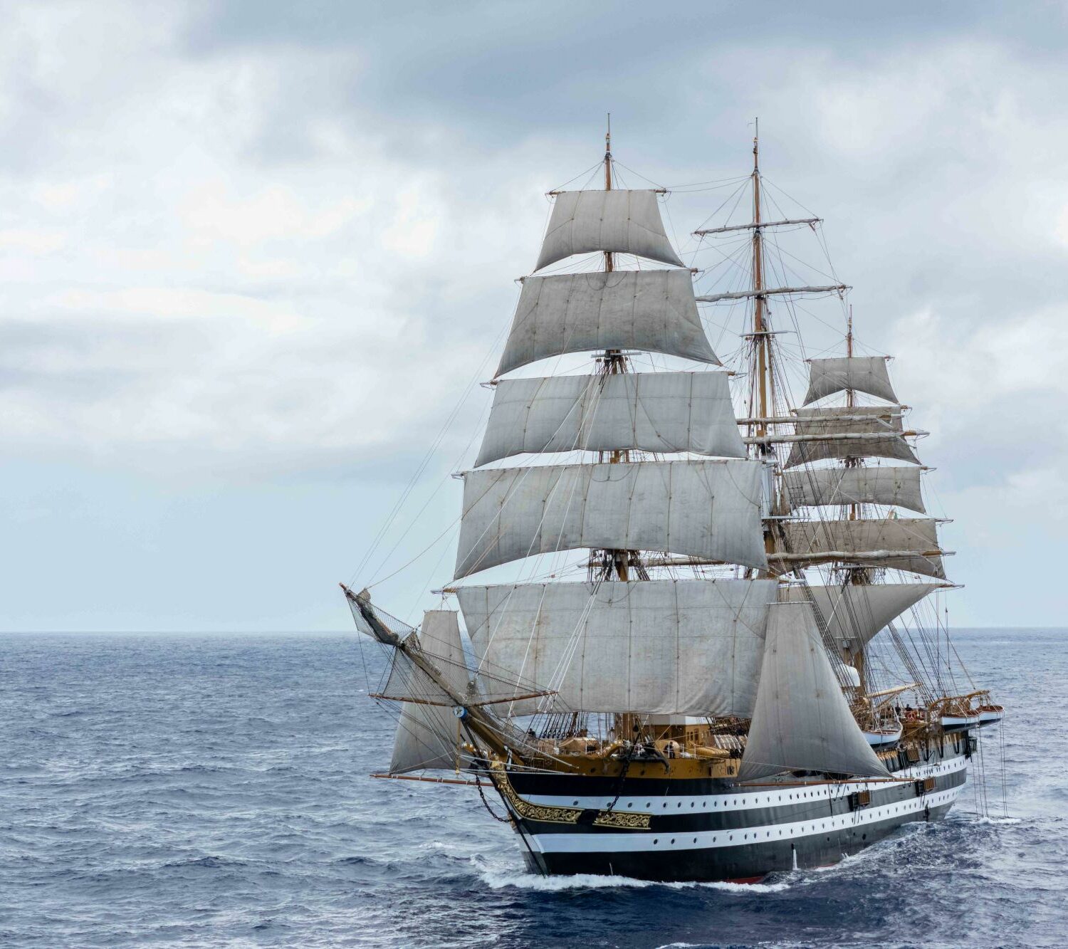 The obvious story of the Amerigo Vespucci