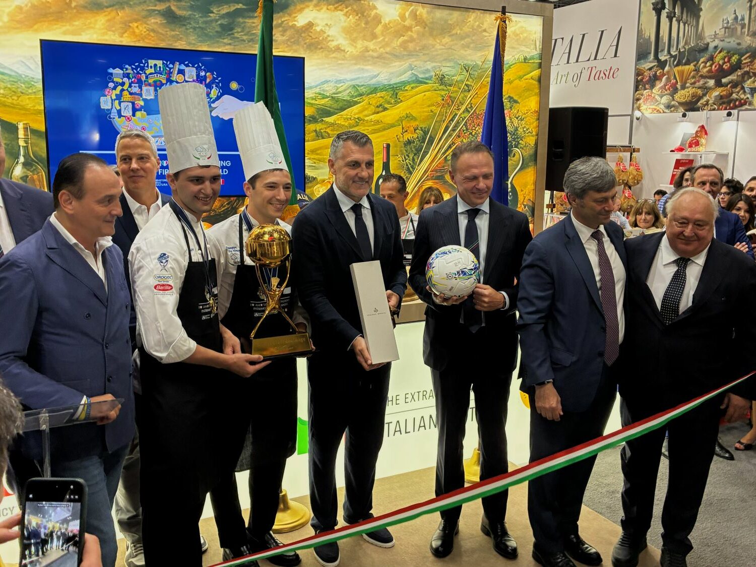 At Fancy Food in New York Italy is at home