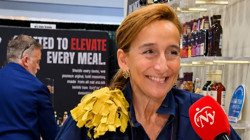 Patrizia Pasqualetti and its ice cream at Fancy Food, when Made in Italy becomes sweet