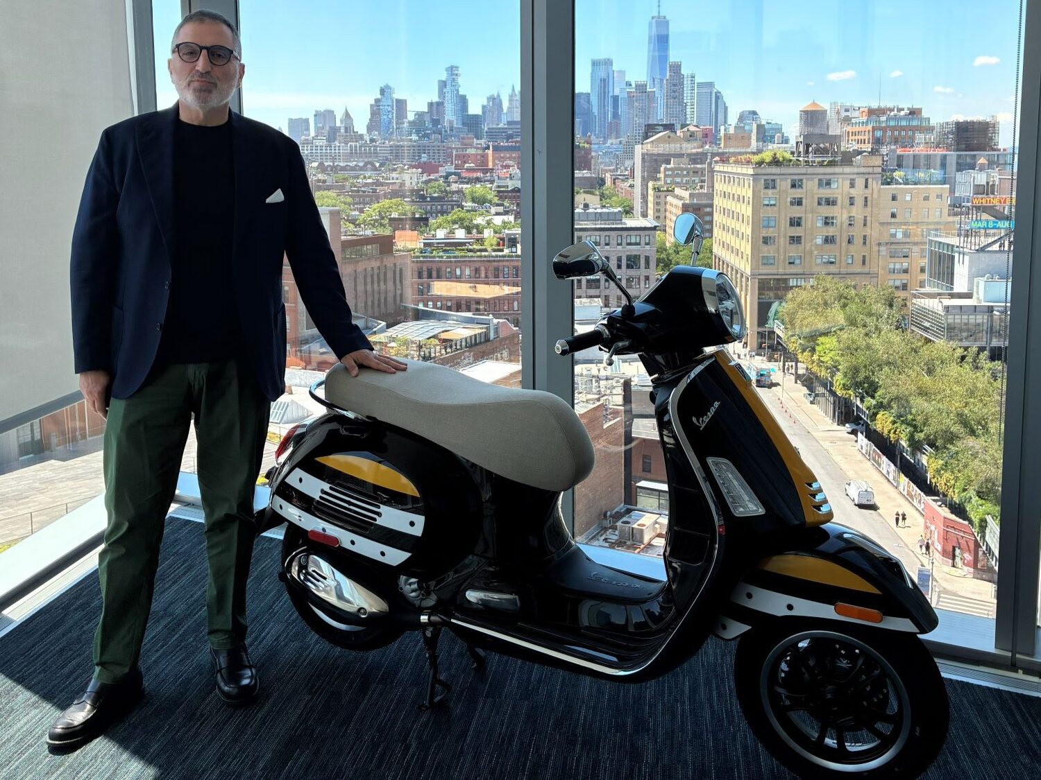 Andrea Gucciardi and Piaggio Group Americas, the Made in Italy and the sweet life on two wheels