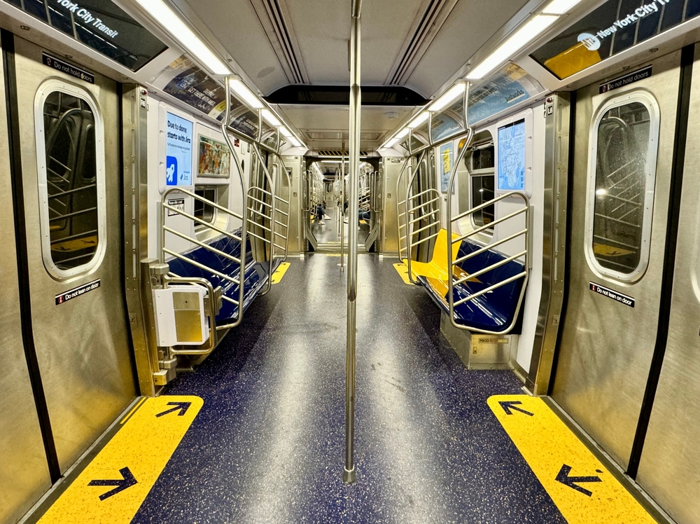 At sea with the new metro cars