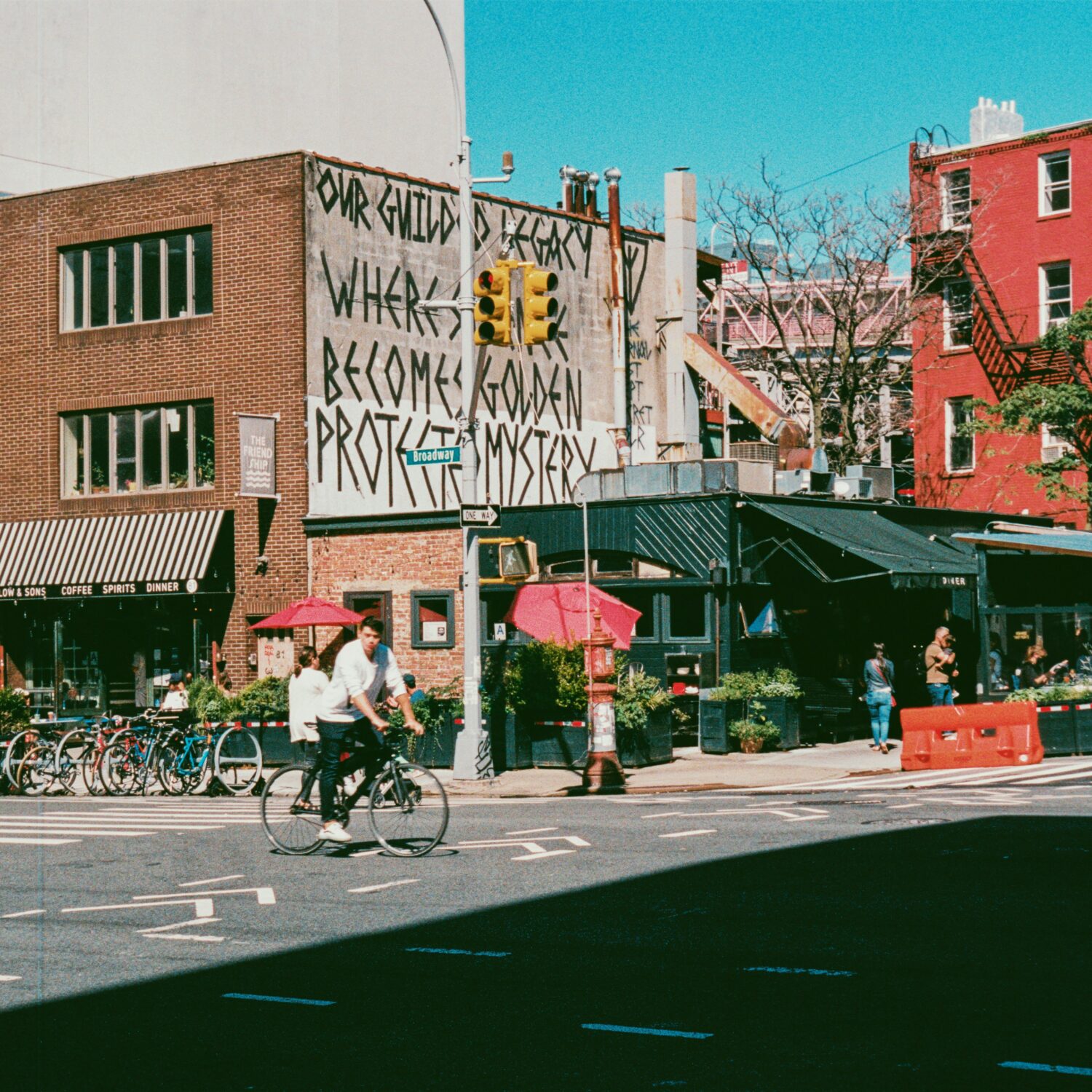 Dining out in New York, the dehors open all year round