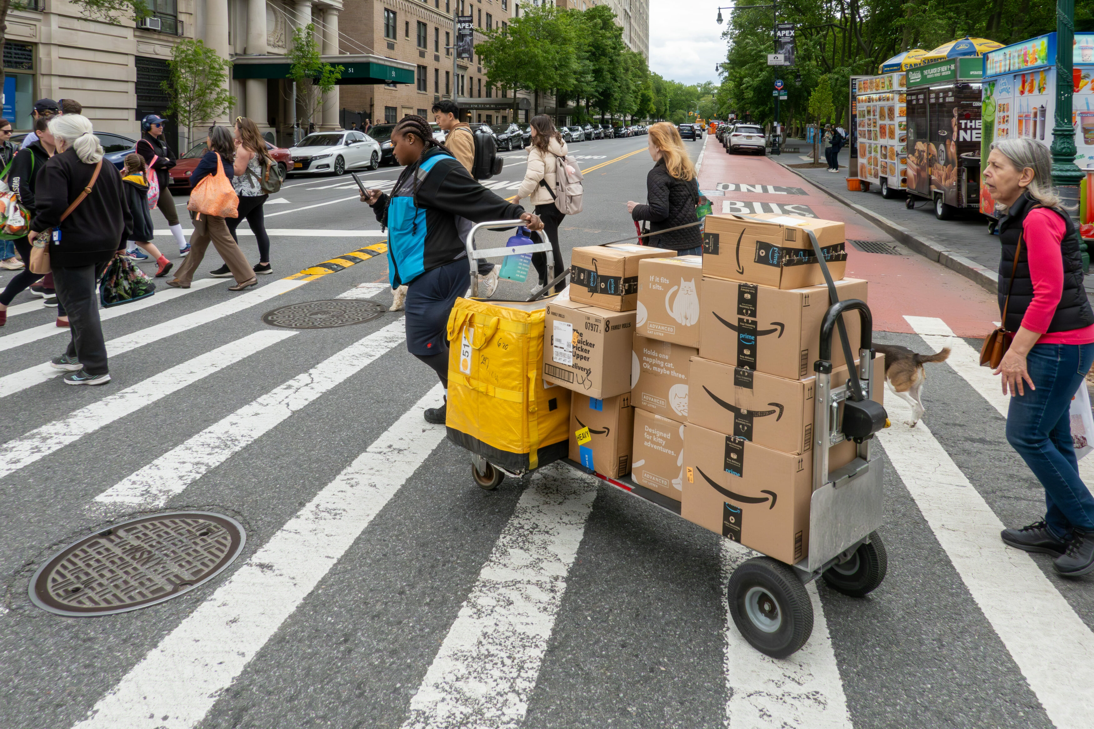 New York wants to change the way Amazon delivers packages