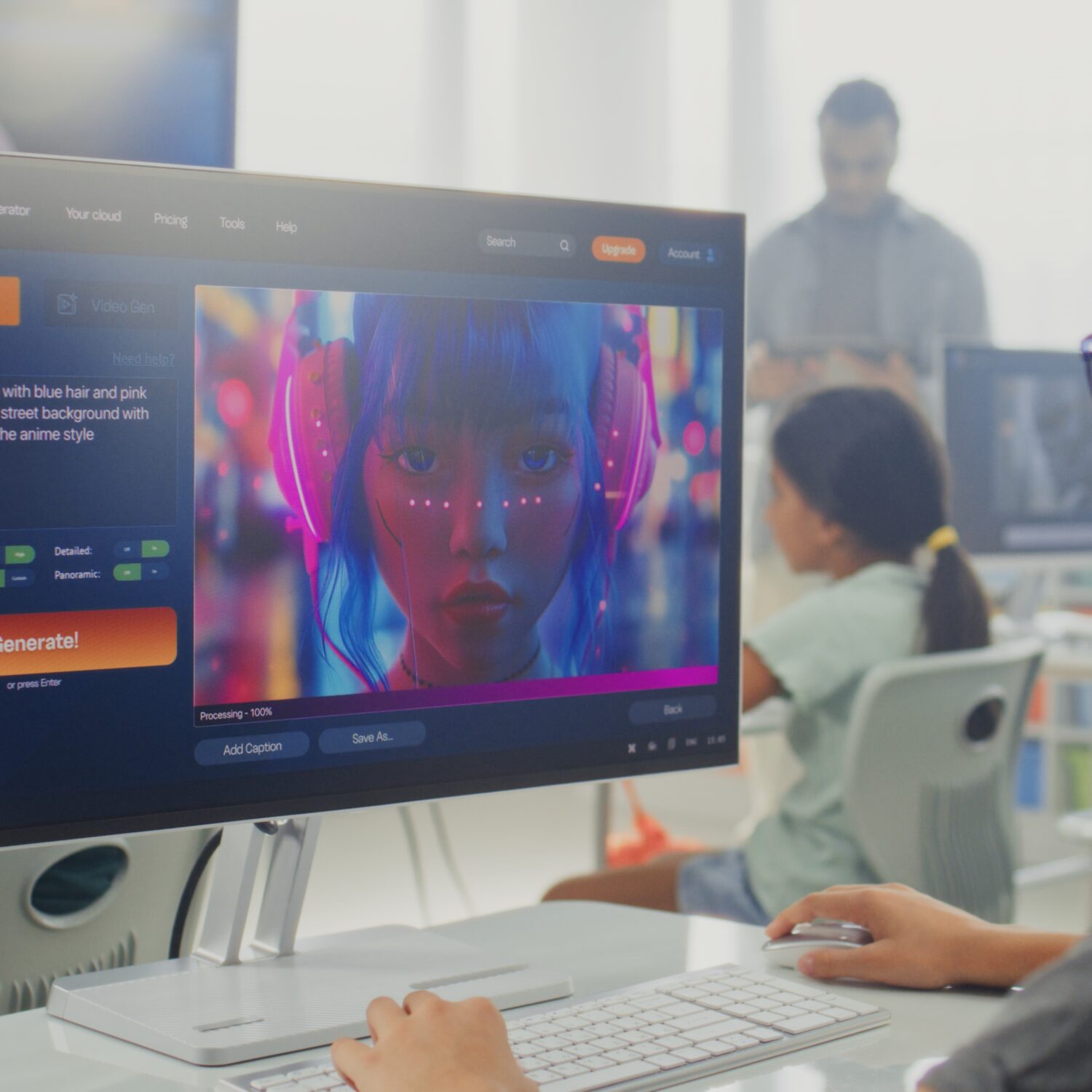 In New York schools, no AI to the third media