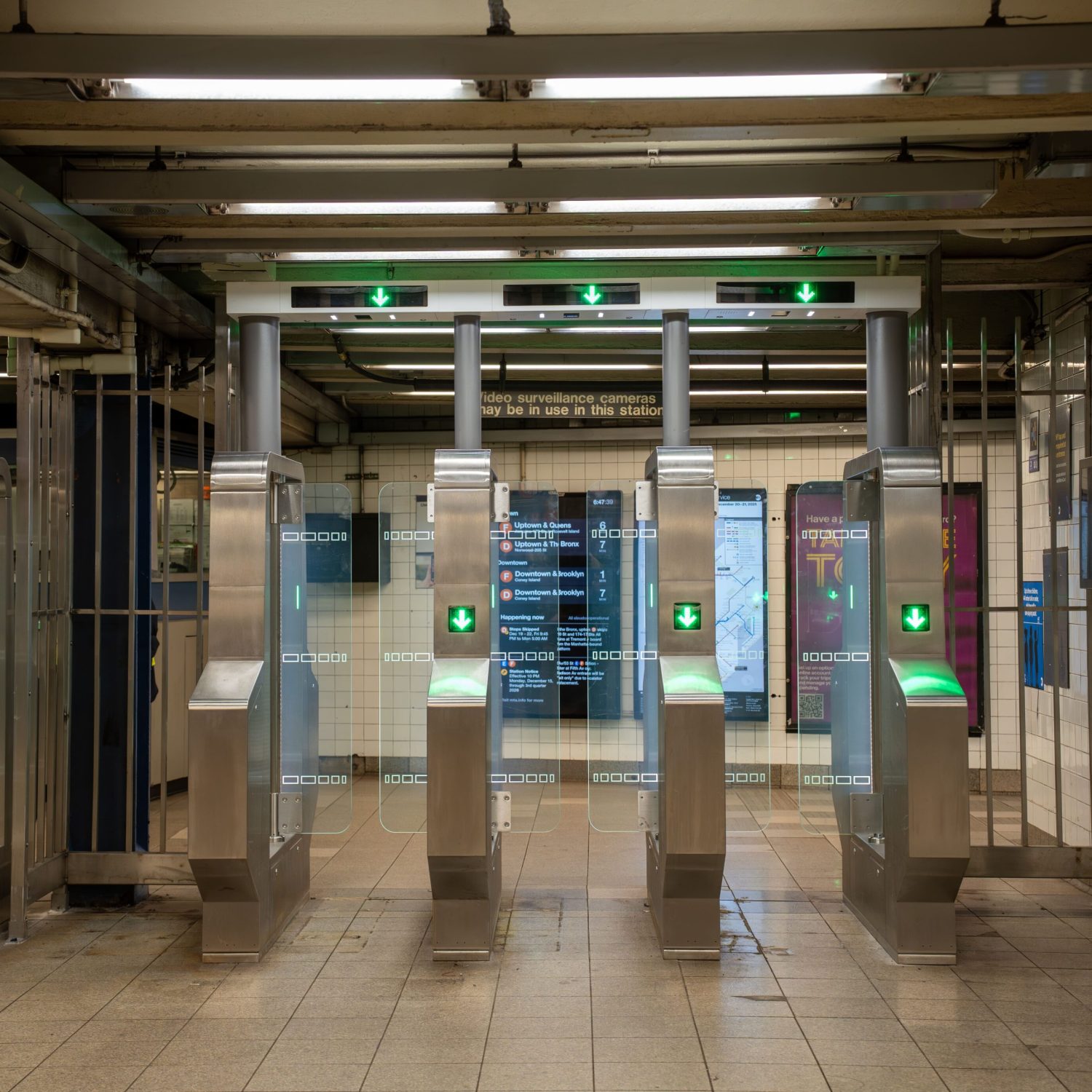 New York will change the metro turnstiles